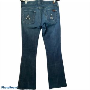7 For All Mankind A Pocket Bootcut Med WashJeans